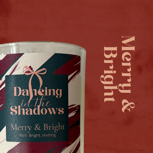 Christmas Candle - Merry & Bright