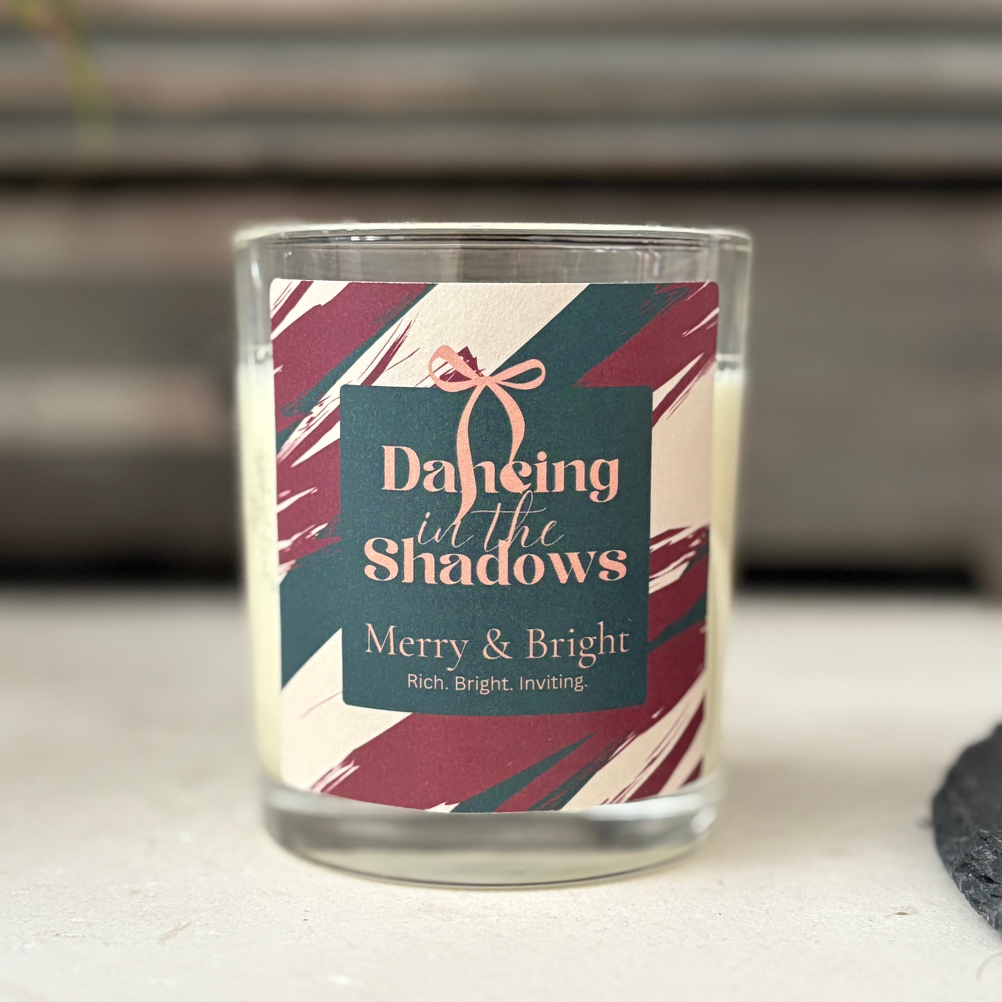 Christmas Candle - Merry & Bright