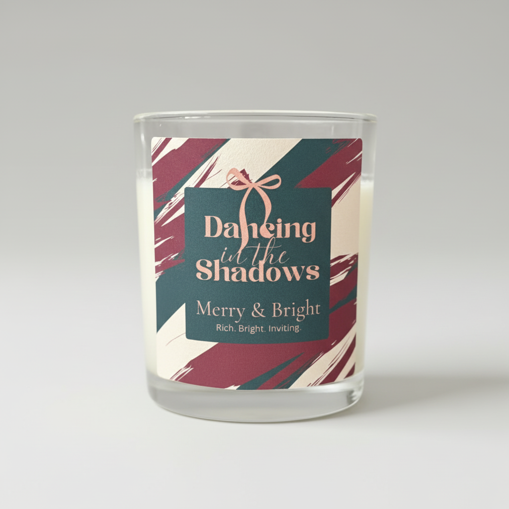 Christmas Candle - Merry & Bright